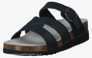 Sköna Marie Parvati Black 57434-00 Womens Leather Synthetic - Slide Sandal #7666080