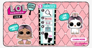 L - O - L - Surprise Makeover Series Lils Promo Image - Cartoon #7666451