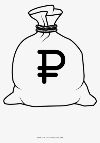 Money Bag Coloring Page - Money Bag Coloring Pages #7667254