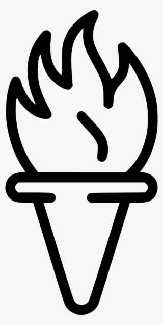 Torch Flambeau Fire Olympic Games Castle Light Comments #7667680