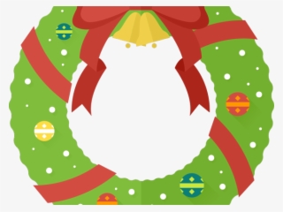 Cute Wreath Cliparts - Christmas Reef Clipart Png #7667711