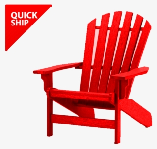 Quick Ship Coastal Adirondack Chair Berry Red Adirondack - Seafoam Green Adirondack Chair #7668324