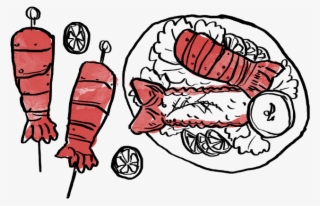 Lobster Clipart Chef - Cartoon Cooked Lobster #7668537