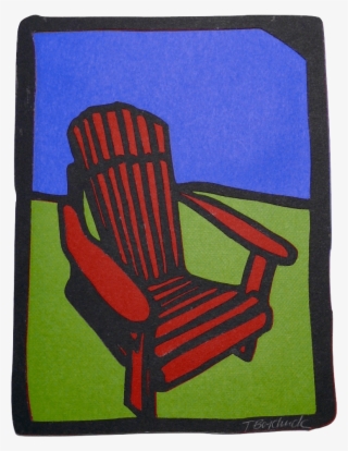 Red Muskoka Chair - Throne #7668664