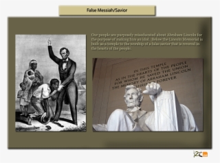 “while I Was At The Hotel To-day, An Elderly Gentleman - Abraham Lincoln With Black People #7669837