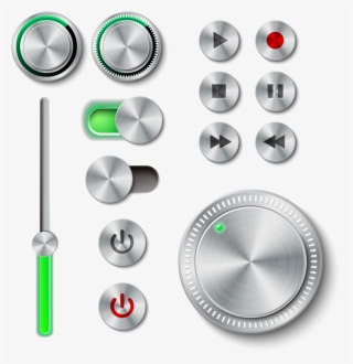 Play Button Vector Circle Font Technology Clipart - Circle #7671141