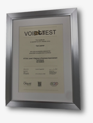 Mounted Certificate Frame - Picture Frame #7672025
