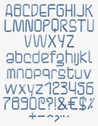 Decoration Ribbon Font - Colorfulness #7672026