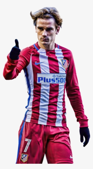 Antoine Griezmann Png - Griezmann Atletico Madrid Png #7672616