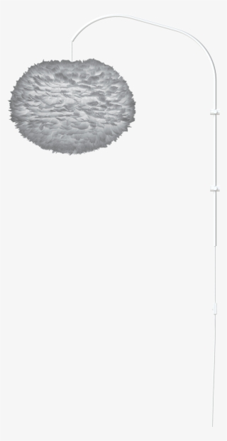 Eos Large Light Grey Goose Feather Lampshade - Vita Copenhagen Eos #7673639