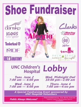 Shoe Fundraiser Flyer #7673811