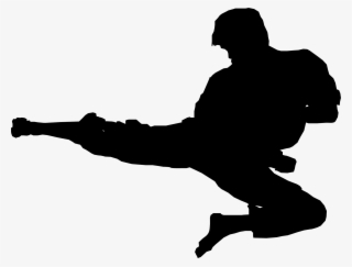 Karate Silhouette #7674788