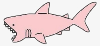 Pink Clipart Shark - Transparent Shark #7675248 Pink Clipart Shark - Transparent Shark #7675248