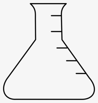 Erlenmeyer, Flask, Laboratory, Conical, Empty - Flask Clipart #7676309