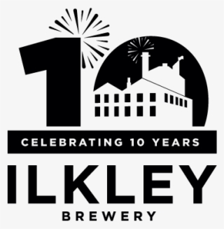 Ib 10year Logo Black Web - The Ilkley Brewery Company Ltd #7676789