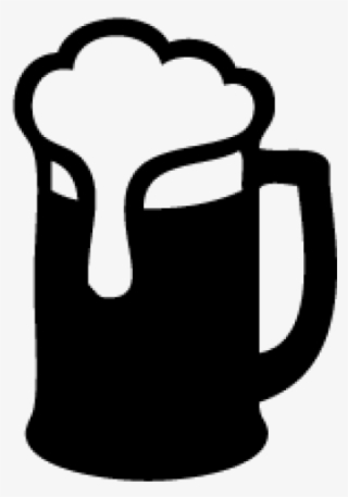 Root Beer Clipart Silhouette - Caneca De Chopp Vetor #7676937