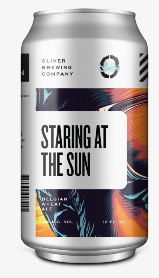 Staring At The Sun Belgian Style Wheat Ale - Caffeinated Drink #7677173