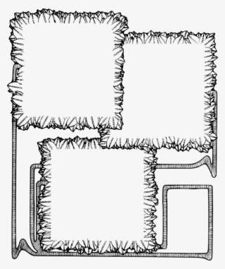 Flower Picture Frames Tulip Petal Plant Stem - Line Art #7677303