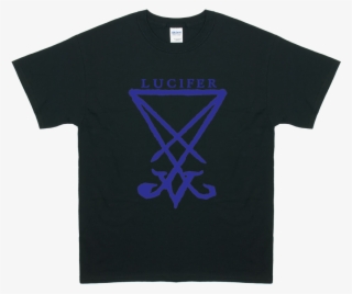 Blue Sigil Of Lucifer - T-shirt #7678540
