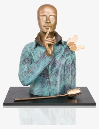 Bronzefigur Silence Von Andrea Bucci - Bronze Sculpture #7679656