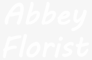 Abbey Florist - Johns Hopkins Logo White #7680813