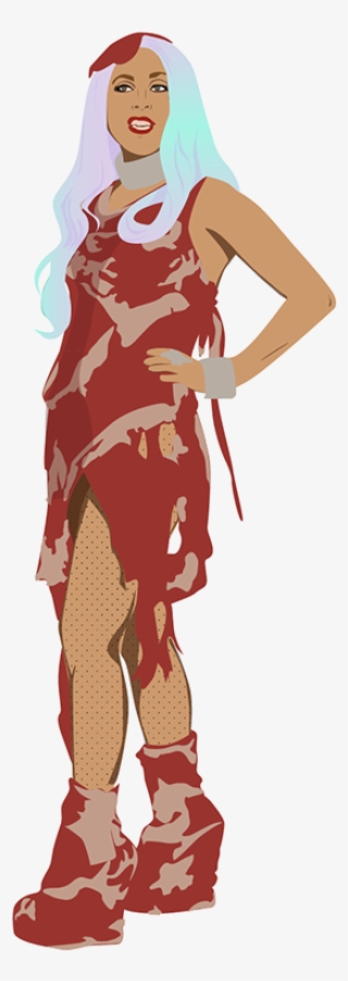Meat Dress - Illustration #7681251