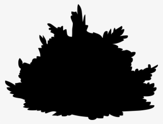 Download Png - Кусты Пнг Силуэт #7681526