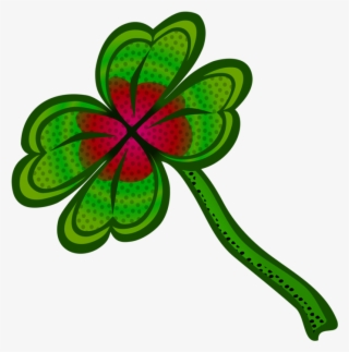Shamrock Computer Icons Four-leaf Clover Tattoo Clip - Four-leaf Clover #7681553