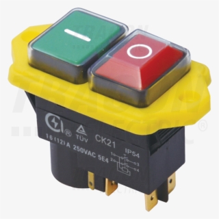 Safety Switch For Tool-machine, Screw Type, Yellow - Sstm 04 #7682205