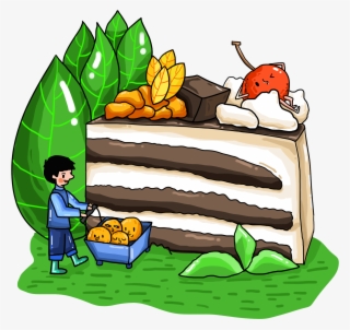 Fairytale Fantasy Wind Cake Character Transport Cart #7682389