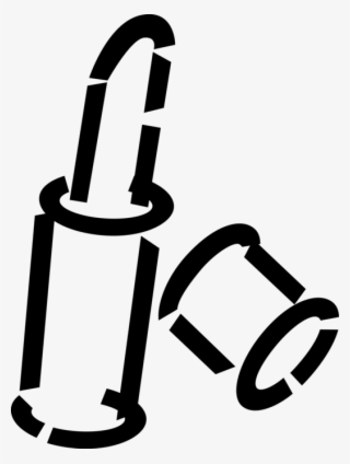 Vector Illustration Of Lipstick Cosmetic Beauty Product #7683345