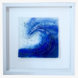 Blue Wave - Picture Frame #7684678