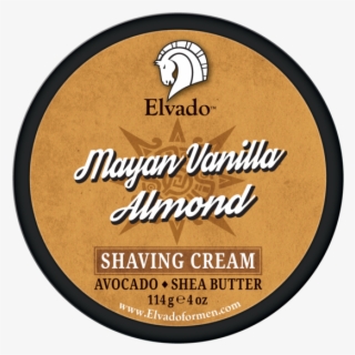 Elvado Shaving Cream Mayan Vanilla Almond - Label #7684715