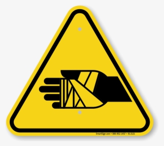 Chemical Burns Hazard Symbol, Iso Warning Sign - Simbolo De Quemaduras #7685704