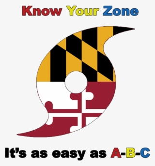 Know Your Zone Icon - Maryland Flag Clipart #7687516