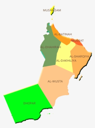 Largest Cities Map Of Oman - Map Of Oman #7688248
