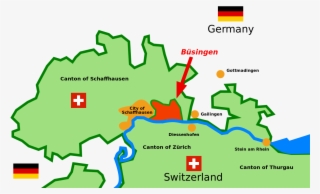 There Are Two International Enclaves - Büsingen Hochrhein #7688574