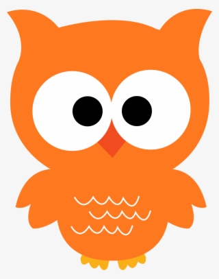 Colors Clipart Owl - Owl Orange Clip Art #7688911