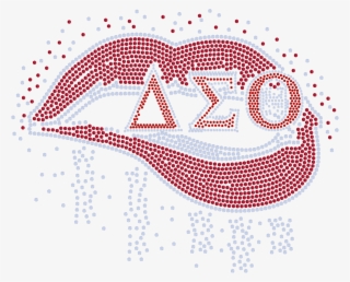 Delta Sigma Theta Kiss Transfer - Illustration #7689056