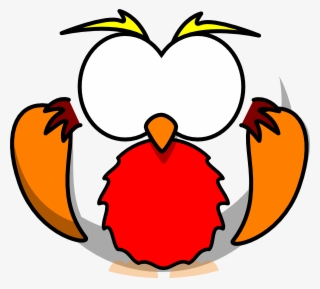 Rainbow Clipart Owl - Cartoon Owl Face #7689514