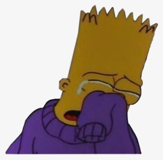 Simpsons Thesimpsons Bartsimpson Aesthetic Mood Relatable - Bart Simpson Png #7689586
