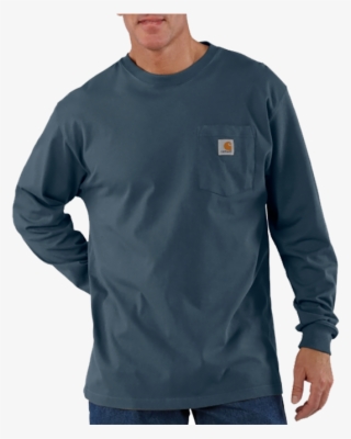 Workwear Ls T Shirt-core - Carhartt Long Sleeve Green #7690483