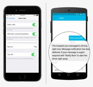 Extending Car Mode - Texting And Driving Message #7691126
