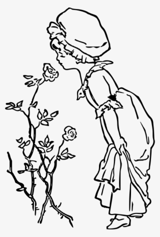 Png Freeuse Library Clipart Smell - Smelling Clipart Black And White #7692175