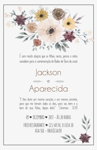 Clip Art Convites De Bodas De Ouro - Convite Bodas De Ouro #7692433