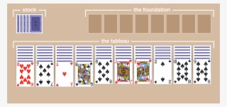 The Spider Solitaire Playing Field - Card Game #7692978