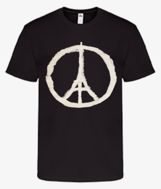 Peace Sign Eiffel Tower - Raiders Golden Knights Shirt #7693352