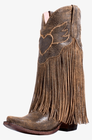 Jg0004a 7 - Fringe Boots #7693514