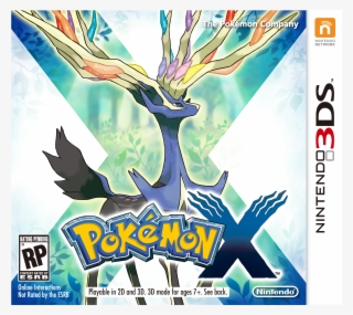 Pokemon X Box Artnxcnvxsc - Pokemon X 3ds Cover #7693545