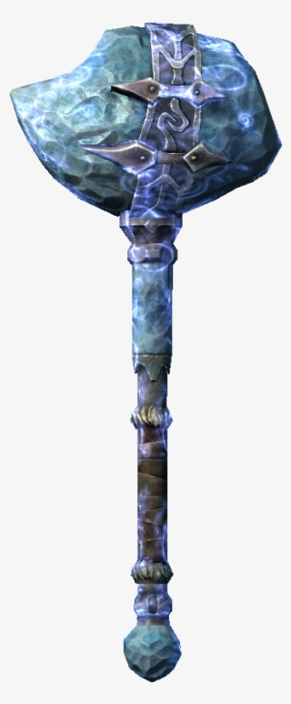 Stalhrim Mace Of The Sorcerer - Damage Glass Png Hd #7693653